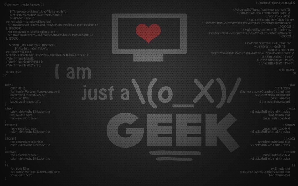 just a geek image